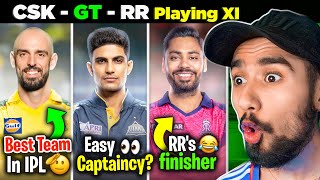 Inka TOP 4 Pakka Hai🔥  CSK  GT  RR  Best Playing 11  IPL Auction 2024 [upl. by Gorton]