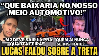 LUCAS DA SUA OPINIÃO SOBRE TUDO QUE TA ACONTECENDO E REVUELTO BATE NA LOMBADA [upl. by Ahsenyt]