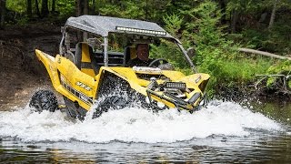 Strike 3 for the Yamaha YXZ  YXZ1000R Blows Another Clutch Playing in a Creek with Polaris RZRs [upl. by Elicec]