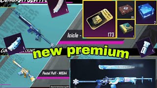 new premium crate opening pubg mobile  maxing new mini14 from premium full max  new premium [upl. by Heigho]