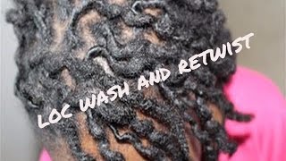 7 Month loc Wash and Retwist [upl. by Calder]