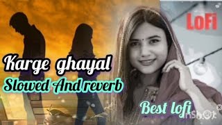 kargi ghayal Lofi effects dj remix music song vatsala haryanvi jaatkijaatni jaatni lofi [upl. by Brogle423]