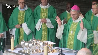 Messe de 10h à Lourdes du 5 septembre 2023 [upl. by Mountford]