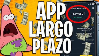 🟢App de LARGO PLAZO🟢 Nueva app para ganar USDT TODOS LOS DIAS 2024 🔥 SIGUE PAGANDO IPHONE [upl. by Baseler271]