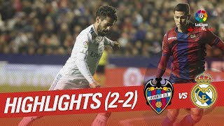 Resumen de Levante UD vs Real Madrid 22 [upl. by Ahseuqal]