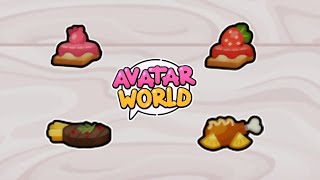 Avatar World ALL FOOD Recipes  Pazu  avatar world [upl. by Aslehc674]