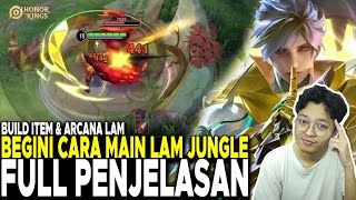 LAM HERO JUNGLE POPULER DI HOK ROTASI amp BUILD FULL PENJELASAN RANK GRANDMASTER  Honor Of Kings [upl. by Azitram]