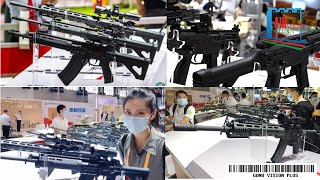 Chinas latest assault rifle exhibition at Zhuhai Airshow 2022 [upl. by Alleyne]