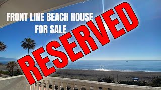 Front line beach house for sale 390000€ [upl. by Goto551]