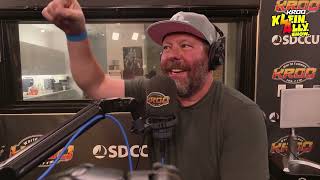 Bert Kreischer reveals the one place he cant take his shirt off at  Klein Ally Show [upl. by Alameda998]