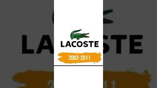 lacoste logo Evolution [upl. by Amandy]