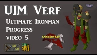 Ultimate Ironman Progress 5  Crafting Done  Road to PvM  UIM Verf [upl. by Tnirb859]