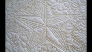 TopAnchor™ Quilting  PentaStar Machine Quilting Template [upl. by Eveam]