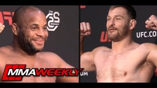 UFC 226 Official WeighIns Daniel Cormier vs Stipe Miocic [upl. by Noira]