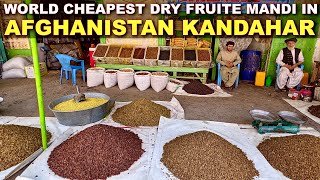 Kandahar Afghanistan dry fruit market  Afghanistan dry fruit [upl. by Neumann271]