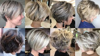 Angled Bob Haircut  bob hairstyles hair trending [upl. by Armbrecht528]