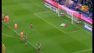 Barcelona vs Getafe 21  All Goals amp Full Highlights  1932011 [upl. by Ashlee]