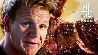 Cookalong Live  How To Cook A Steak  Gordon Ramsay on Channel 4 [upl. by Drofhsa]