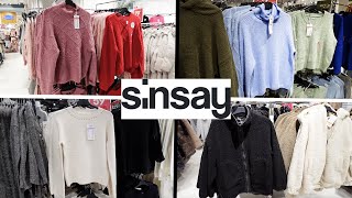 SINSAY 🛍️ TAK CUDNYCH SWETERKÓW NIGDY NIE WIDZIAŁAM 🥰 NOWA KOLEKCJA❗️KONIECZNIE ZOBACZ 😍 KURTKI [upl. by Eniac]