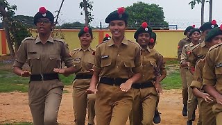 NCC Drill practice parade  CATC 4 JNV Paleru [upl. by Lindsy163]