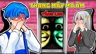 PHONG CẬN VÀ SAMMY THOÁT KHỎI THANG MÁY MA ÁM 100 TẦNG TRONG ROBLOX [upl. by Novonod305]