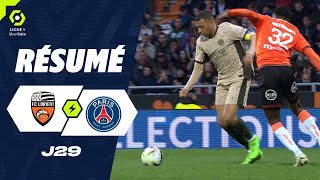 FC LORIENT  PARIS SAINTGERMAIN 1  4  Résumé  FCL  PSG  20232024 [upl. by Pail]