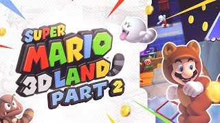 Super Mario 3D Land playthrough  World 2  part 2 [upl. by Leanahtan]