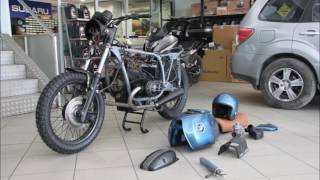 BMW R607 1977 CAFE RACER Customized by CaddeMotors [upl. by Diahann]