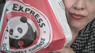 SassEsnacks ASMR Panda Express  AmericanChinese Food  Eating Sounds [upl. by Irfan895]