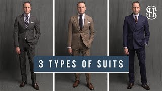 3 Different Types Of Suits  Off The Rack Made To Measure Bespoke [upl. by Evot]