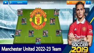 How To Create Manchester United 202223 Team in Dream League Soccer 2019 [upl. by Justinn]