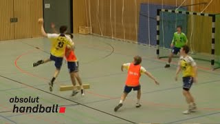 Handball 60 defence training [upl. by Lambert]