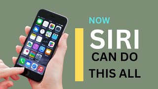 Best iPhone Siri Tricks You Cannot Miss  iPhone Siri Tricks 2024 [upl. by Lamphere]