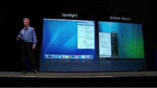 Apple WWDC 2006Windows Vista Copies Mac OS X [upl. by Adamski310]