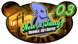 Oddworld Abes Oddysee New n Tasty 03  Sektor 1 sauber Lets Play 100 German Deutsch PS4 [upl. by Nylla]