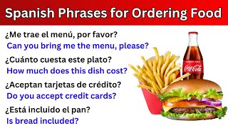 Learn How to Master Ordering Food in Spanish [upl. by Anitnuahs]