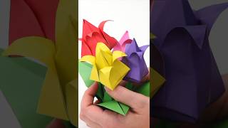 Origami Tulips💐 📄 [upl. by Minny]