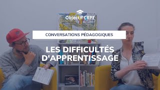 CRPE  Les difficultés dapprentissage [upl. by Freda]