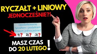 Czy możesz być na RYCZAŁCIE i LINIOWYM jednocześnie Czy można na tym zyskać [upl. by Chaudoin]