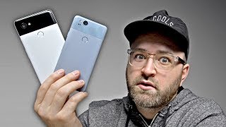 Google Pixel 2 and Pixel 2 XL Hands On [upl. by Kcirtap]