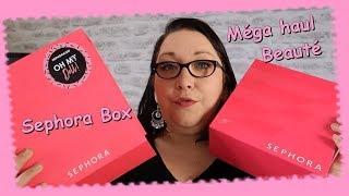 Méga haul beauté et Sephora box [upl. by Aimekahs]