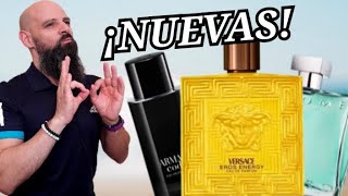 NUEVA VERSACE EROS ENERGY ARMANI CODE EDP 2024 Y AZZARO CHROME AZURE [upl. by Airotnes]