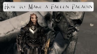 Brand The Fallen Paladin  Skyrim Build Guide [upl. by Ganley717]