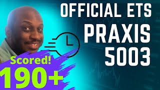 How to Pass the Official ETS Practice Praxis 5003 Math Exam Without Running Out of Time [upl. by Inaffit18]