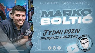 Jao Mile podcast  Marko Boltić Zemunac sa Krsta [upl. by Enahc]