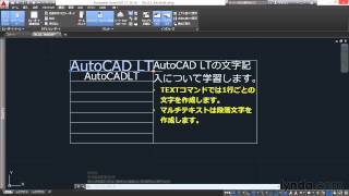 Autodesk AutoCAD基本講座  テキストオブジェクトの編集  lyndacom 日本版 [upl. by Reger960]