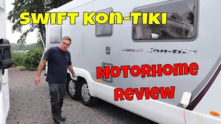 Swift Motorhome  Swift Kon Tiki 649 Motorhome Review Set Up [upl. by Solracesoj]