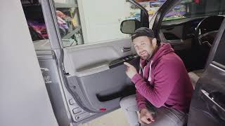 Toyota Sienna Door Panel Removal DIY [upl. by Halet]