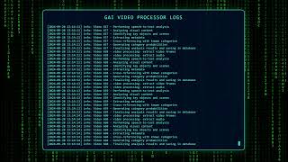 Creating the GAI Video Processor using LLM Vision Models [upl. by Appel329]