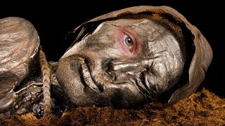 European MUMMY brought back to LIFE Tollund Man Bog Body [upl. by Atiekal]